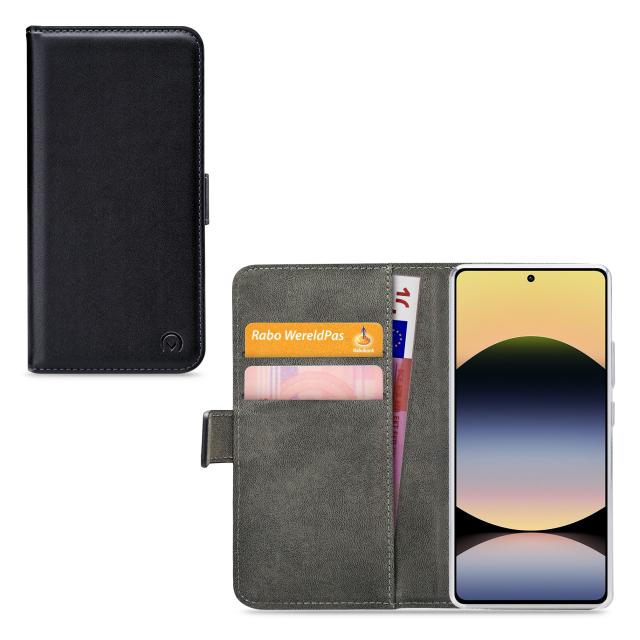 Mobilize Classic Gelly Wallet Book Case Xiaomi Redmi Note 14S Black - Mobilize