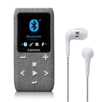 MP3/MP4-afspiller med Bluetooth® 8 GB Micro SD-kort Grå - Lenco