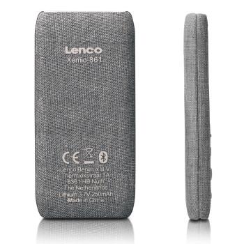 MP3/MP4-afspiller med Bluetooth® 8 GB Micro SD-kort Grå - Lenco