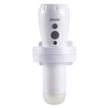 Opladelig LED-lommelygte Hvid - Alecto