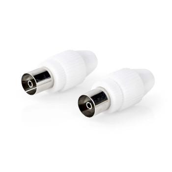 IEC (Coax) Connector Lige Hun Fortinplet 75 Ohm Skrue - Nedis