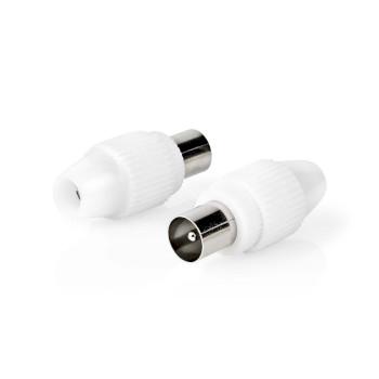 IEC (Coax) Stik Lige Han Fortinplet 75 Ohm Skrue - Nedis