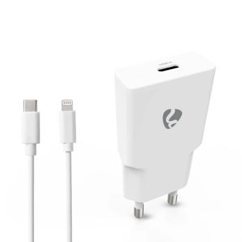 Oplader 20 W GaN PD3.0 Snellaad functie 1.67 / 2.22 / 3.0 A - Nedis
