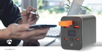 Powerbank 30000 mAh 1.5 / 2.0 / 3.0 / 5.0 A Outputs: 4 Output: 2x - Nedis