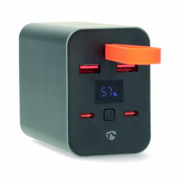 Powerbank 30000 mAh 1.5 / 2.0 / 3.0 / 5.0 A Outputs: 4 Output: 2x - Nedis