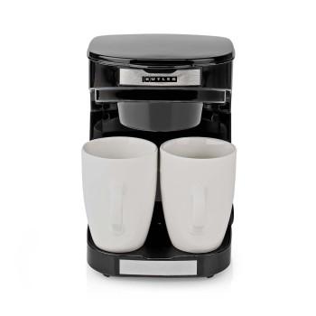 Kompakt Kaffemaskine 2 Porcelænskrus 0,25 l 450 W - Butler