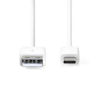 USB-kabel USB 2.0 USB-A Male USB-C™ Male 15 W 480 Mbps - Nedis