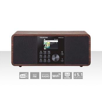 DIRA S 24i Multifunktionel Stereo Radio DAB+ / FM / Internet / Bluetooth - Telestar