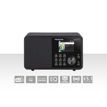DIRA M 1 A EWF Kompakt Multifunktionelt Mono Radio Sort - Telestar