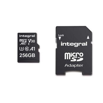 256 GB High Speed microSDHC/XC V30 UHS-I U3-hukommelseskort - Integral