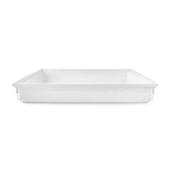 Vaskemaskine drypbakke Plast Hvid 70 x 70 x 10 cm 5 stk - Nedis