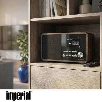 I110 (V2) Wi-Fi internetradio med medieafspiller og Bluetooth® - Wood Look - Imperial