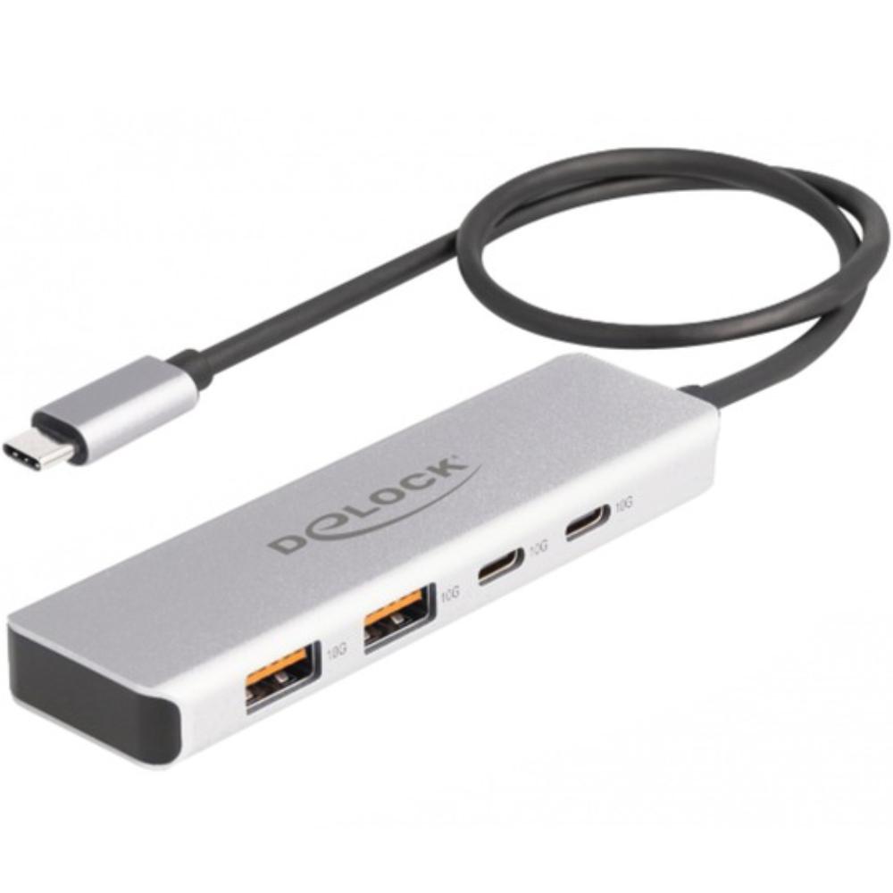 USB A + C hub - 4 porte