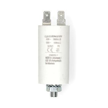 Capacitor CBB60 4.5UF 450Vac Faston 10 stk - Nedis