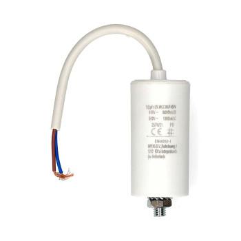 Kondensator 10 uF 450 V Ledning 10 Stykker - Nedis
