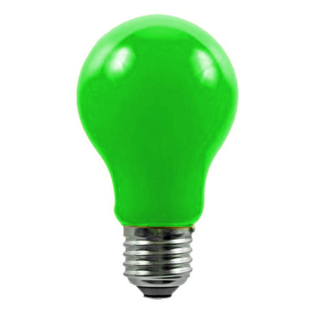 Grøn pære E27 25W