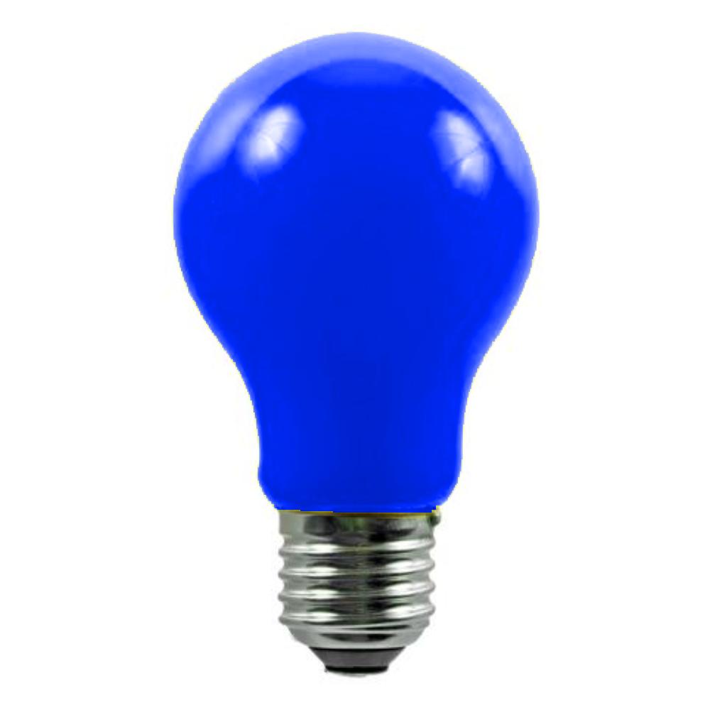 Blå pære E27 25 watt