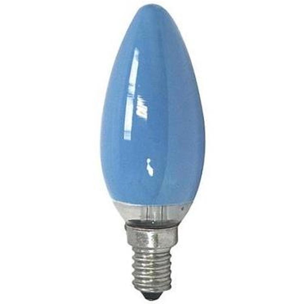 E14 Lampe blå - Lyspære - 10 lumen