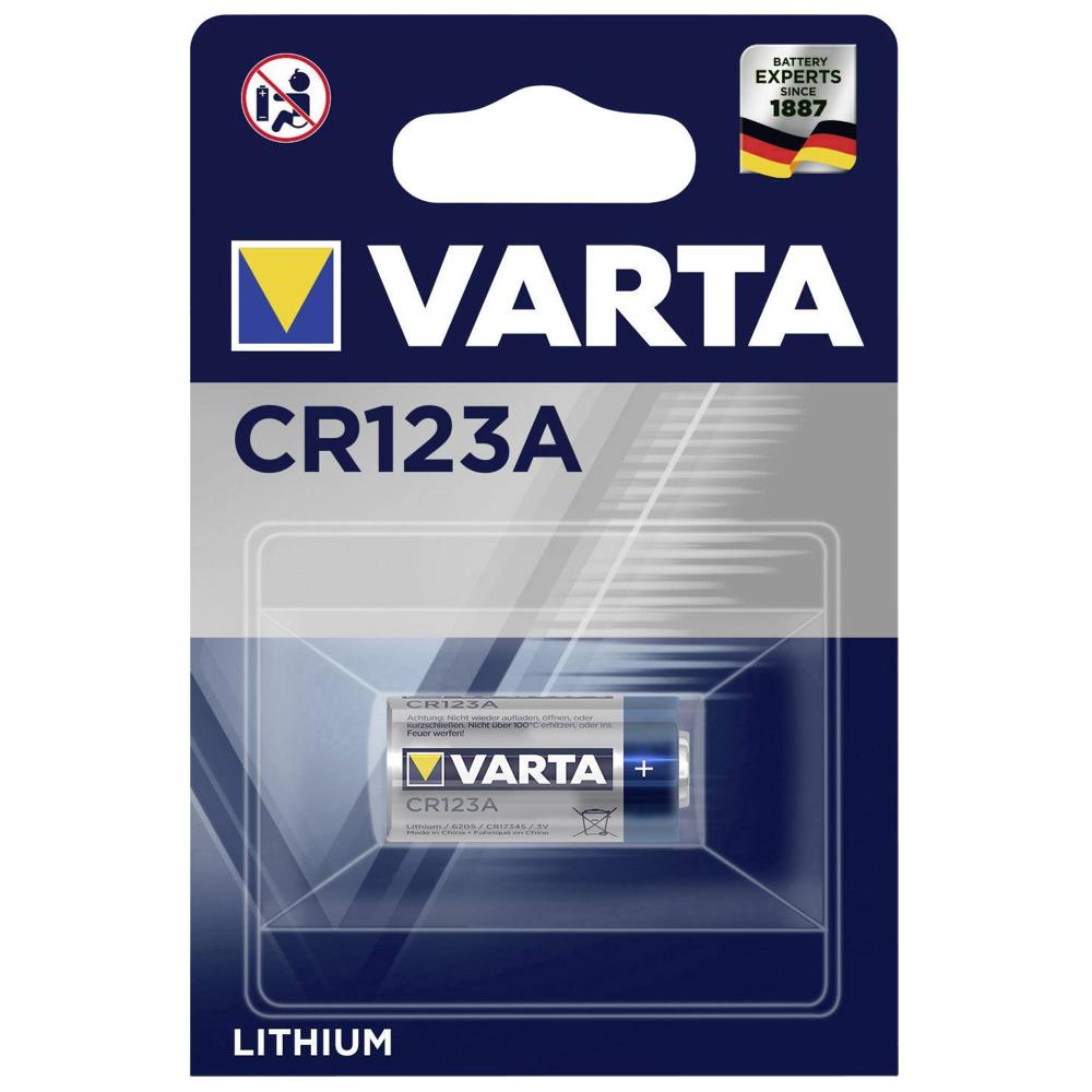 Fotobatteri - litium - Varta