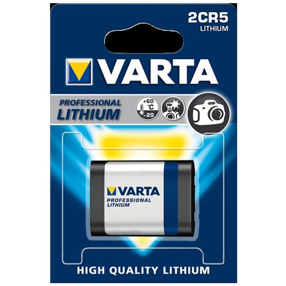 Fotobatteri - litium - Varta
